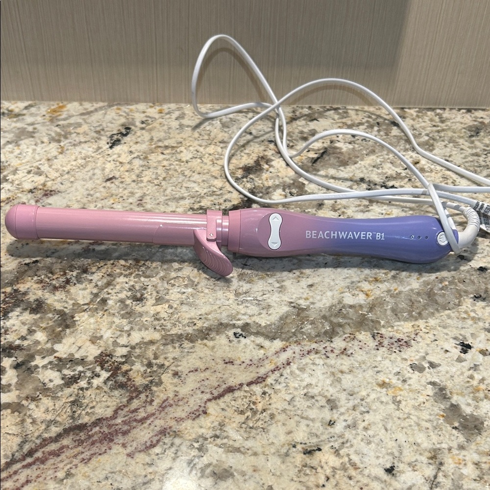 Beachwaver B1 Curling Iron - Pink and Purple